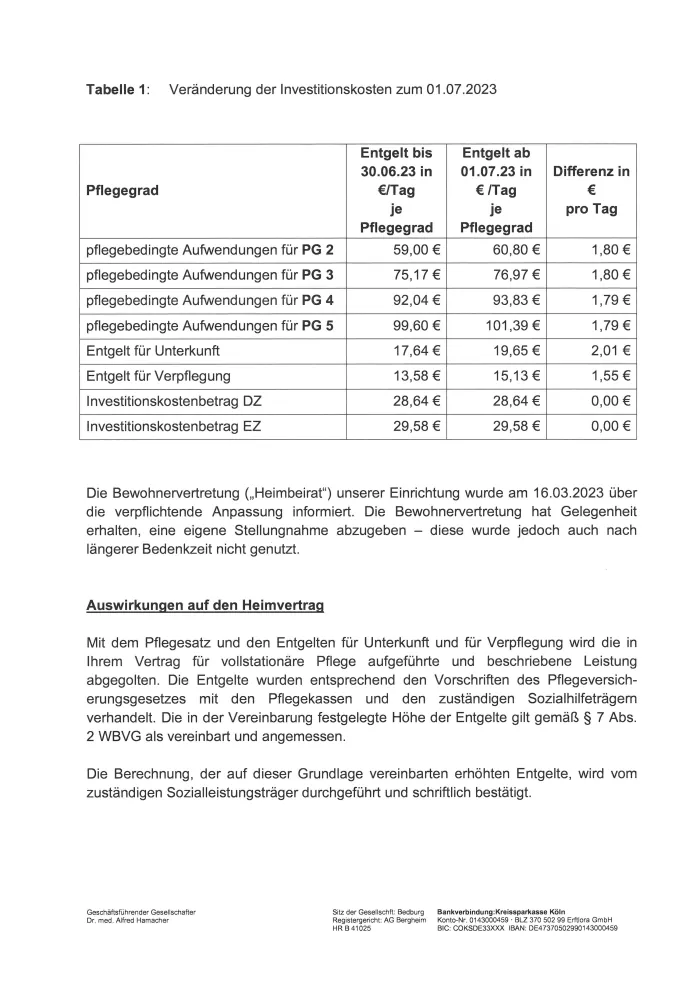 Historische Information zu Pflegesätzen, Seite 2